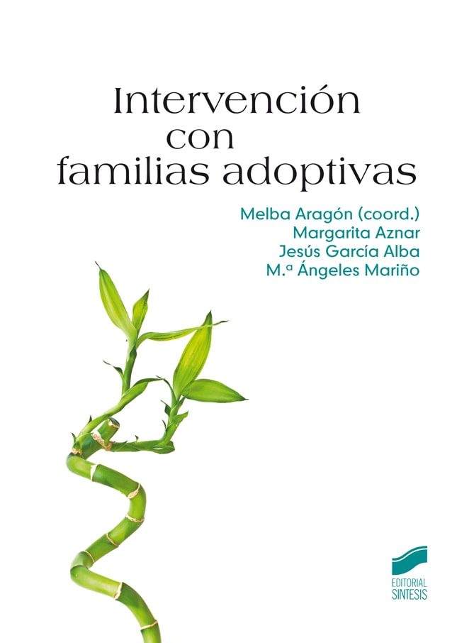 Portada del título intervención con familias adoptivas