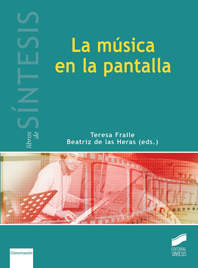 Portada del título la música en la pantalla