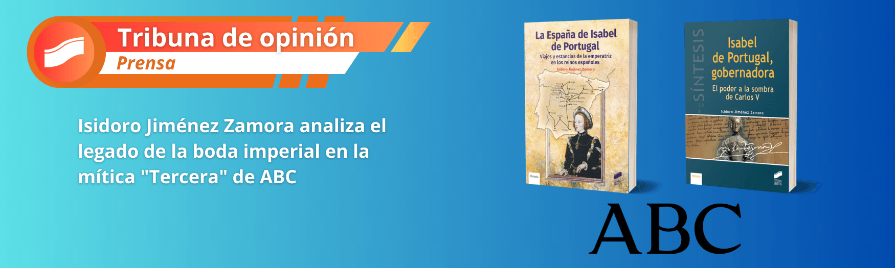 Isidoro Jiménez Zamora analiza el legado de la boda imperial en la mítica "Tercera" de ABC