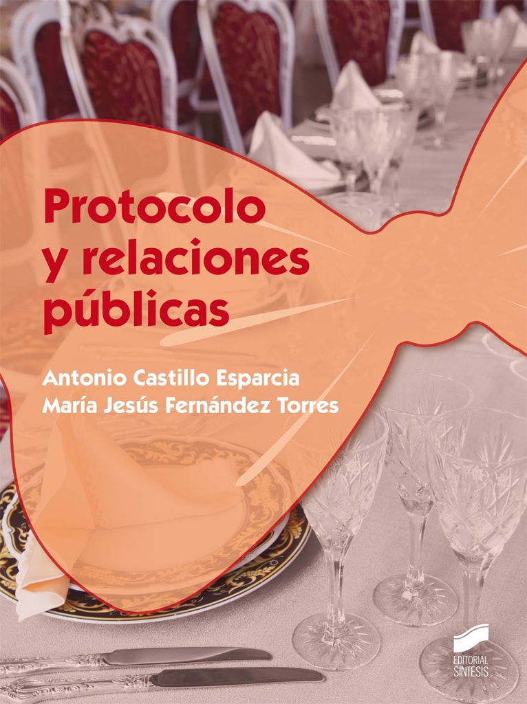 Portada del título protocolo y relaciones públicas