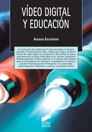 Portada del título vídeo digital y educación