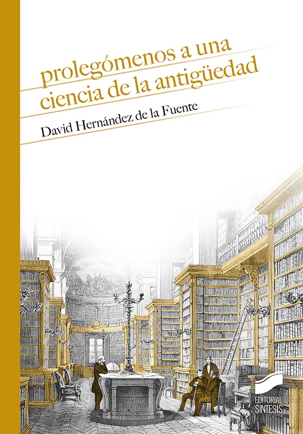 Portada del título prolegómenos a una ciencia de la antigüedad