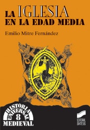 Portada del título la iglesia en la edad media
