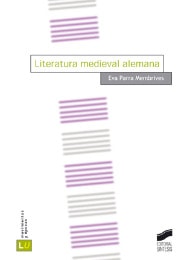 Portada del título literatura medieval alemana
