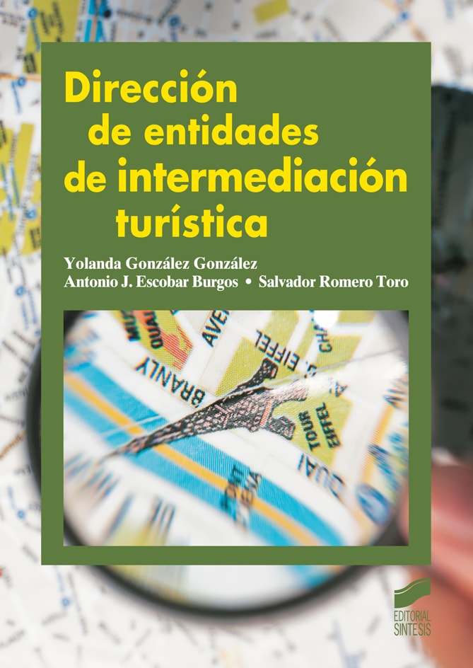 Portada del título dirección de entidades de intermediación turística