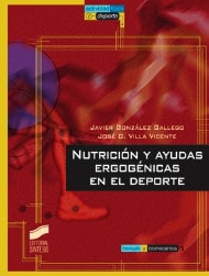 Portada del título nutrición y ayudas ergogénicas en el deporte