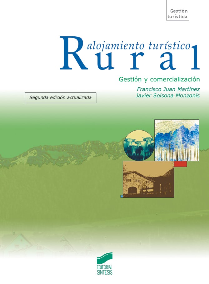 Portada del título alojamiento turístico rural. gestión y comercialización (segunda edición actualizada)