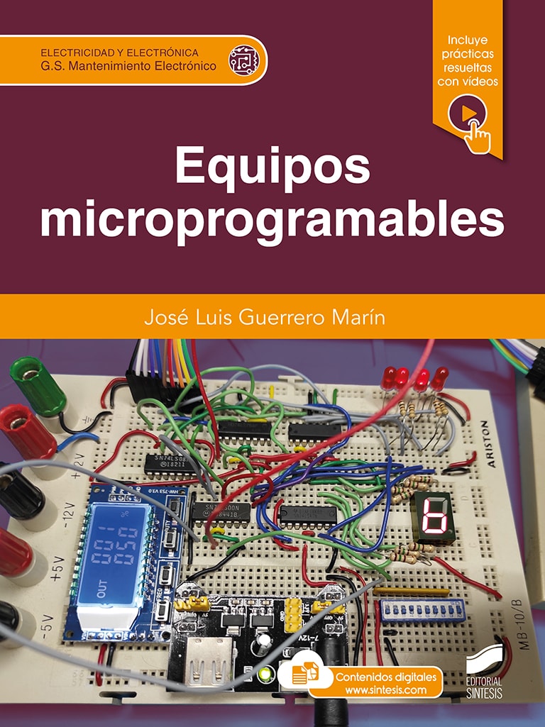 Portada del título equipos microprogramables