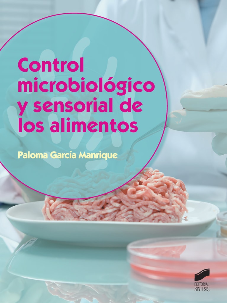 Portada del título control microbiológico y sensorial de los alimentos