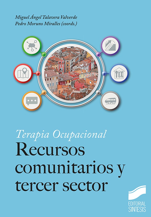 Portada del título terapia ocupacional recursos comunitarios y tercer sector