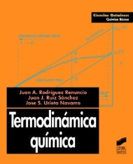 Portada del título termodinámica química  (2.ª edición corregida)