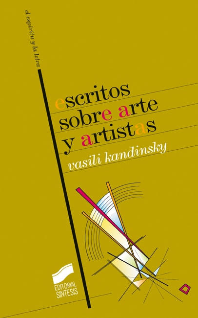 Portada del título escritos sobre arte y artistas