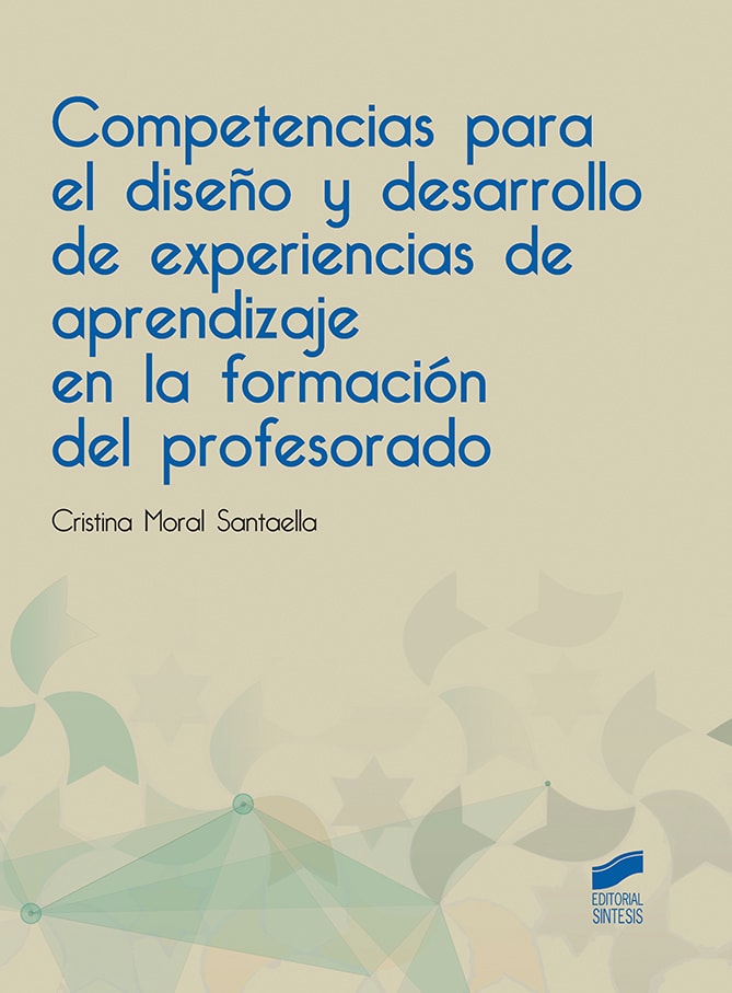Portada del título competencias para el diseño y desarrollo de experiencias de aprendizaje en la formación del profesorado