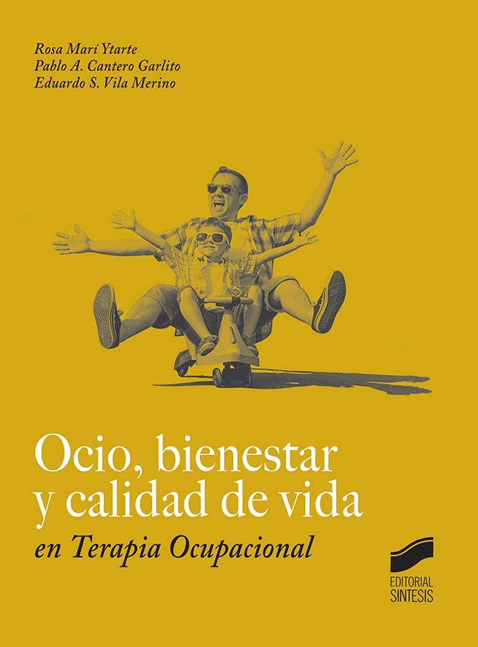 Portada del título ocio, bienestar y calidad de vida en terapia ocupacional