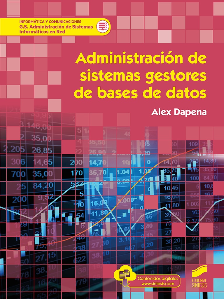 Portada del título administración de sistemas gestores de bases de datos