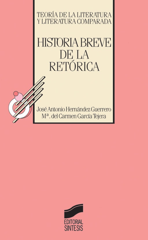 Portada del título historia breve de la retórica