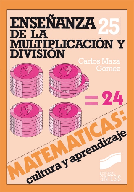 Portada del título enseñanza de la multiplicación y división