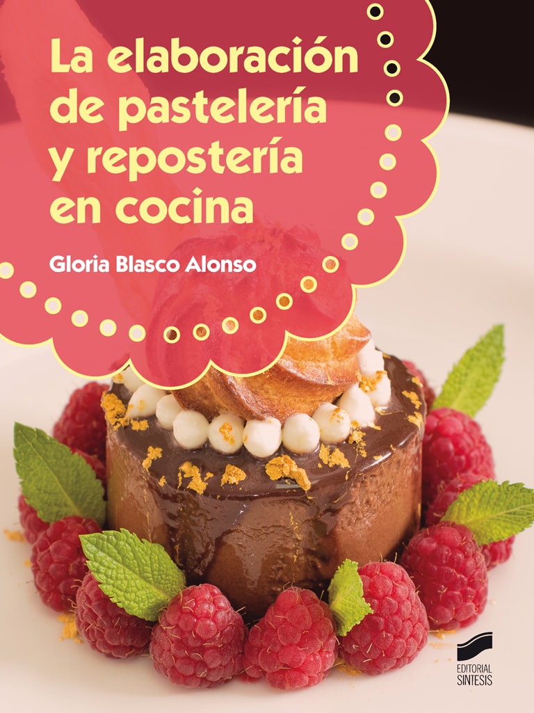 Portada del título la elaboración de pastelería y repostería en cocina