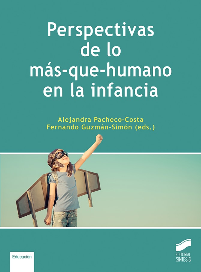 Portada del título perspectivas de lo más-que-humano en la infancia