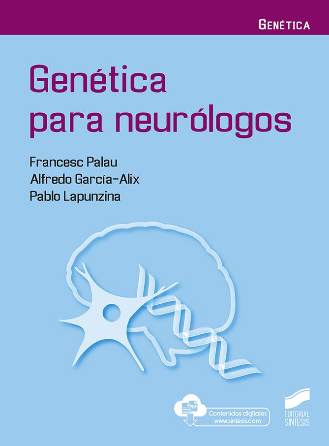 Portada del título genética para neurólogos