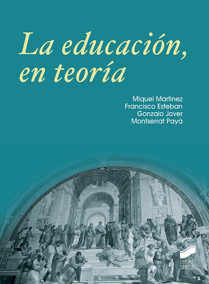 Portada del título la educación, en teoría