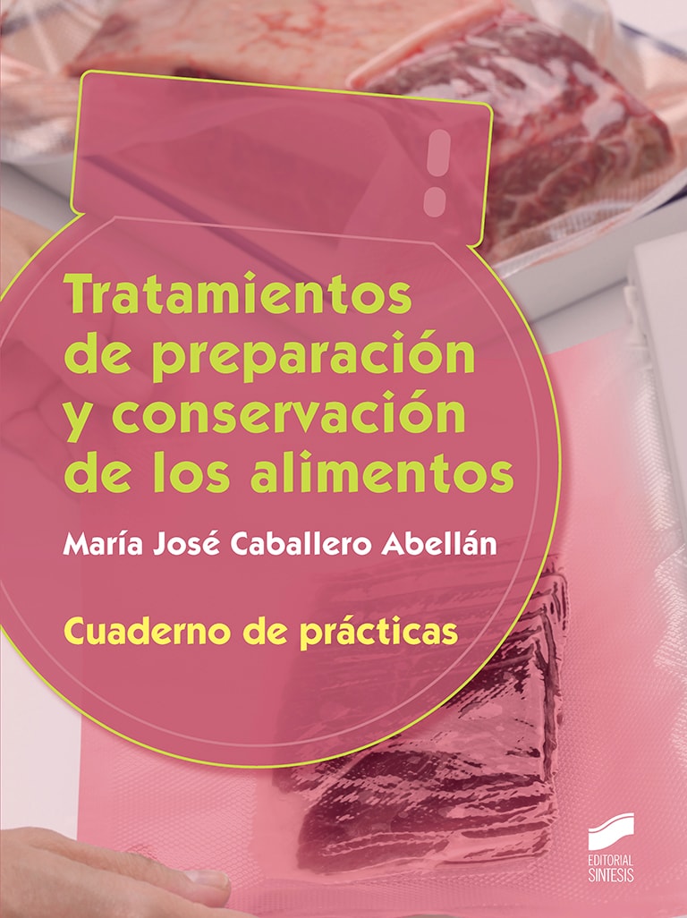 Portada del título tratamientos de preparación y conservación. cuaderno de prácticas