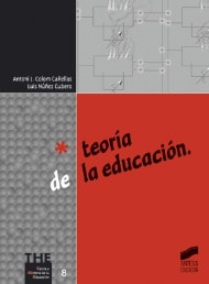 Portada del título teoría de la educación