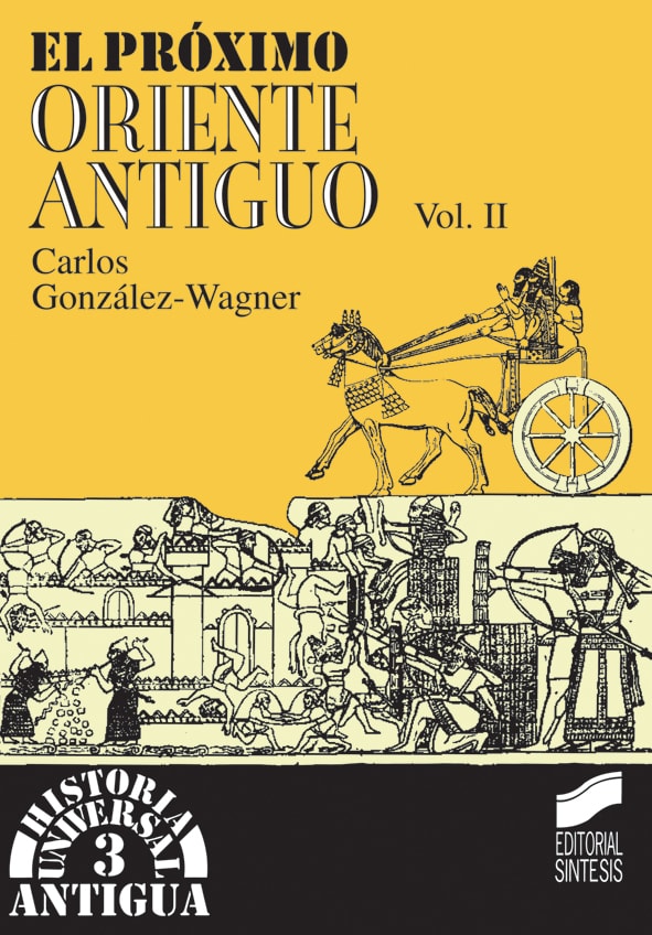 Portada del título el próximo oriente antiguo. vol. ii