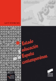 Portada del título estado y educación en la españa contemporánea