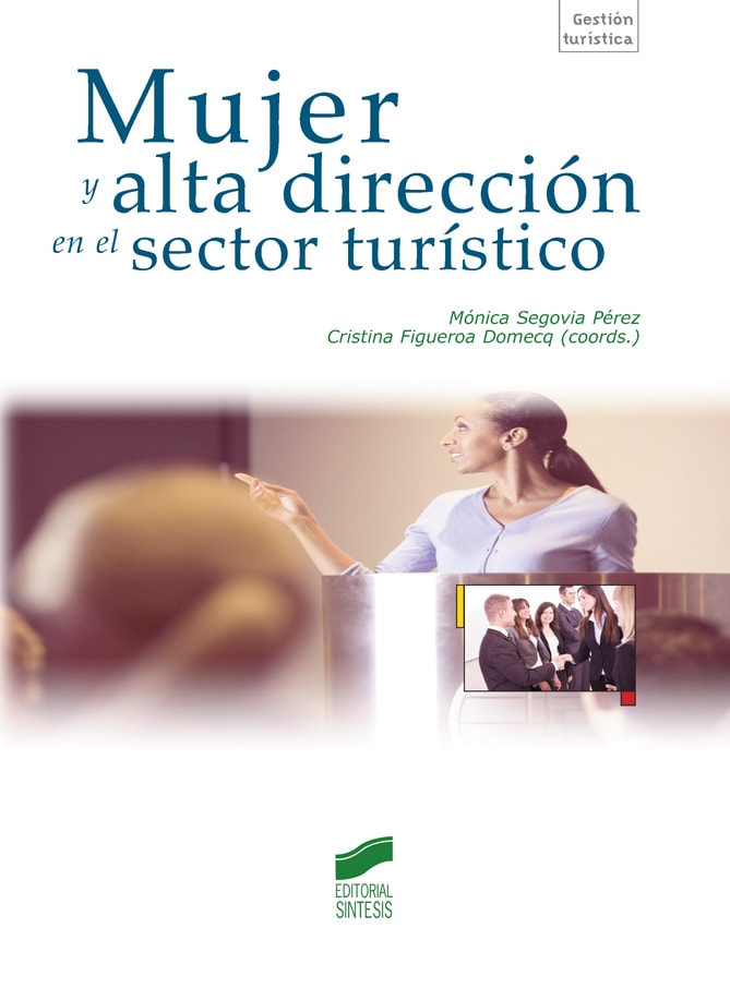 Portada del título mujer y alta dirección en el sector turístico