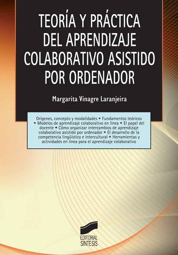 Portada del título teoría y práctica del aprendizaje colaborativo asistido por ordenador