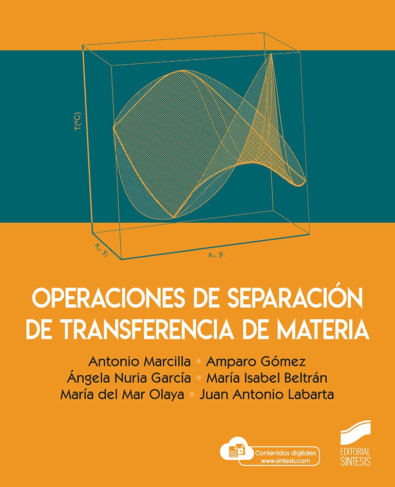 Portada del título operaciones de separación de transferencia de materia