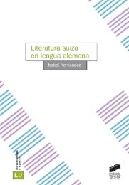 Portada del título literatura suiza en lengua alemana