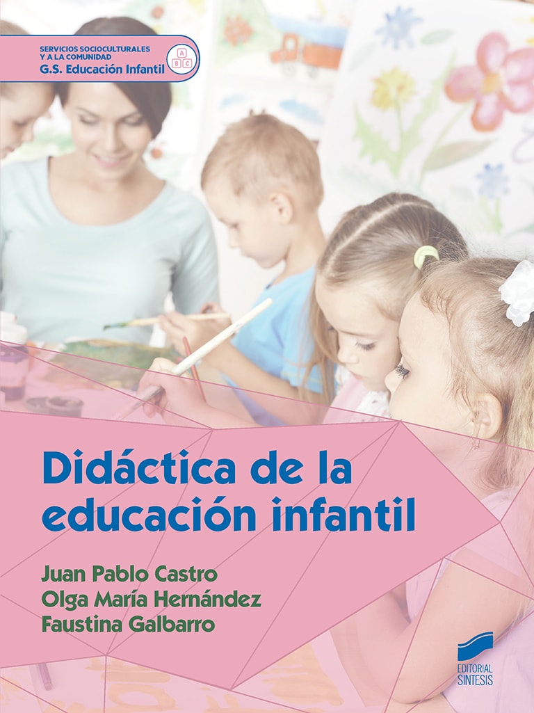 Portada del título didáctica de la educación infantil