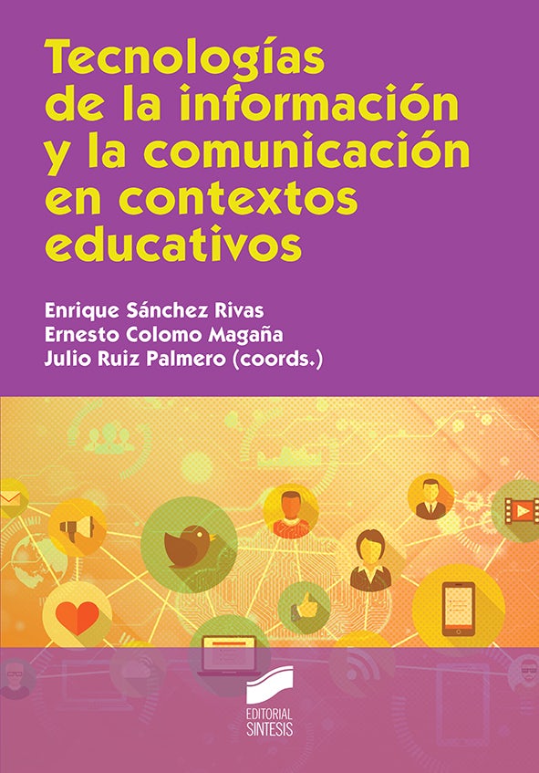 Portada del título tecnologías de la información y la comunicación en contextos educativos