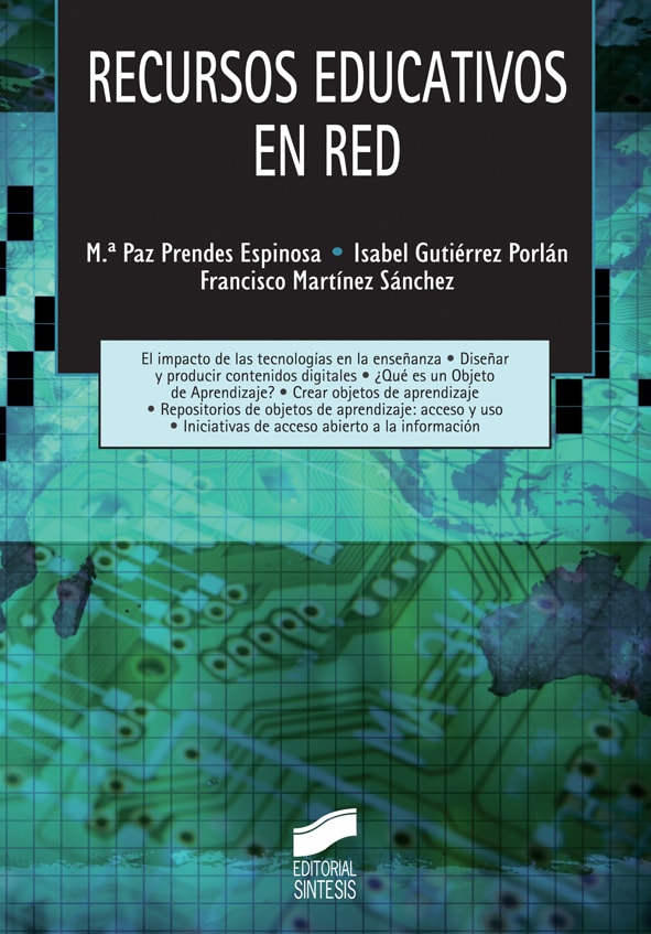Portada del título recursos educativos en red