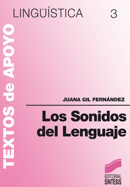 Portada del título los sonidos del lenguaje