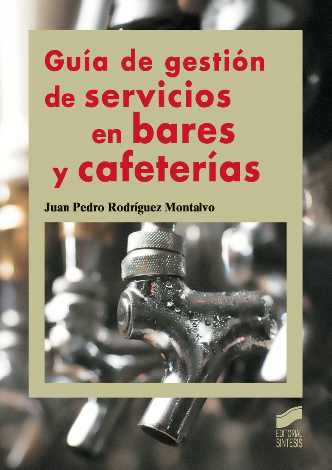 Portada del título guía de gestión de servicios en bares y cafeterías