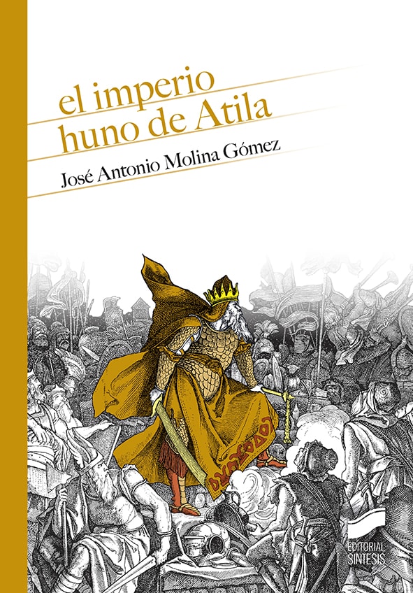 Portada del título el imperio huno de atila