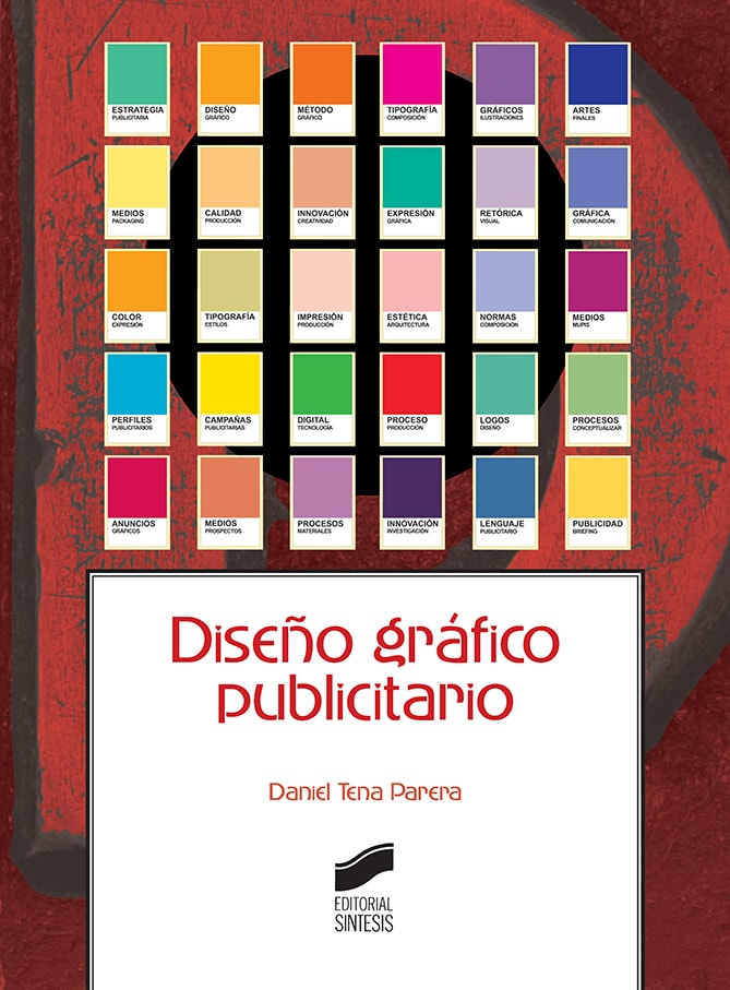 Portada del título diseño gráfico publicitario 