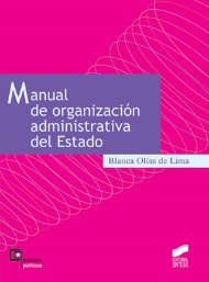 Portada del título manual de organización administrativa del estado