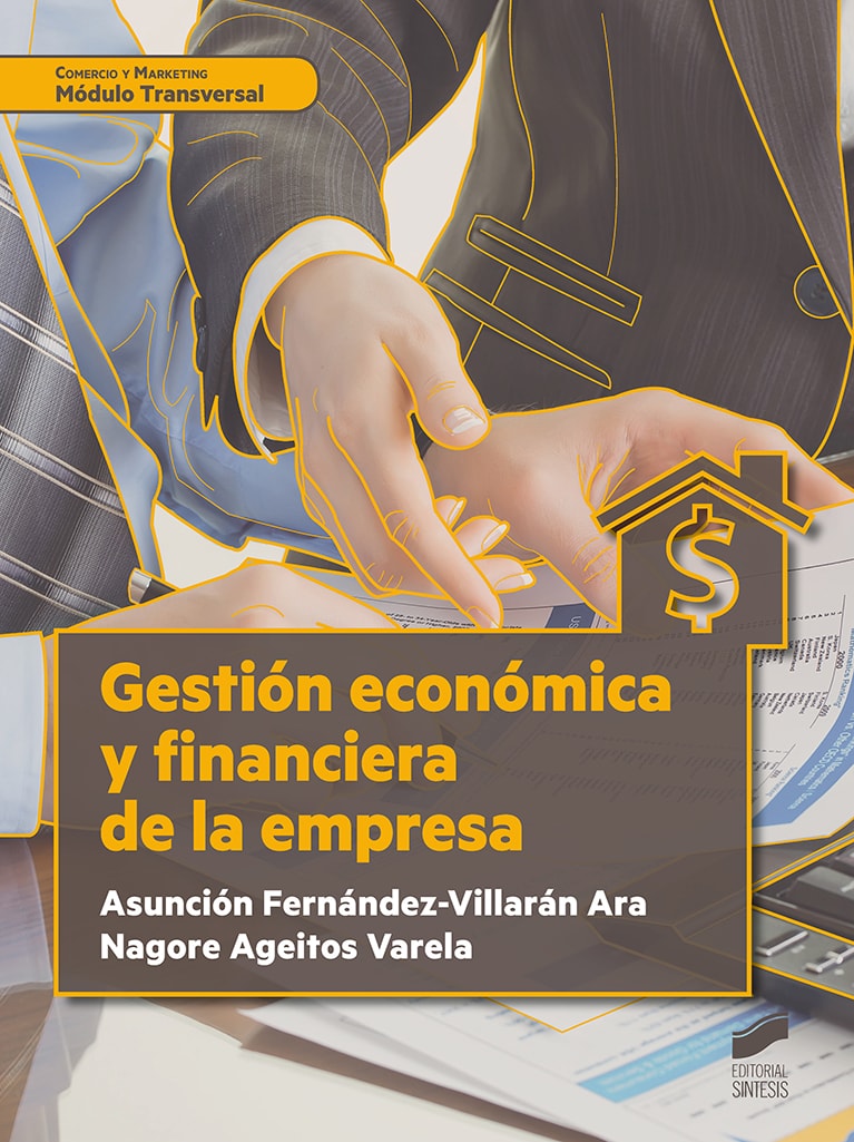 Portada del título gestión económica y financiera de la empresa