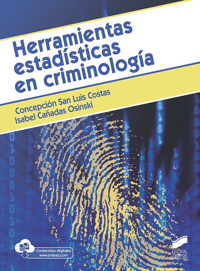 Portada del título herramientas estadísticas en criminología