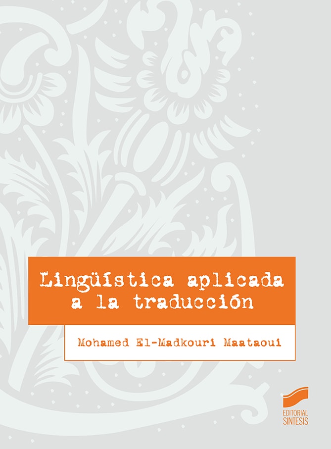 Portada del título lingüística aplicada a la traducción