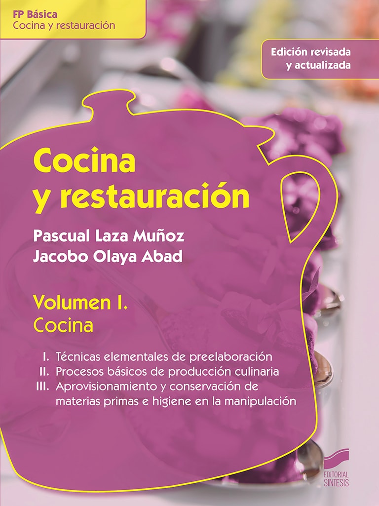 Portada del título cocina y restauración. volumen i: cocina