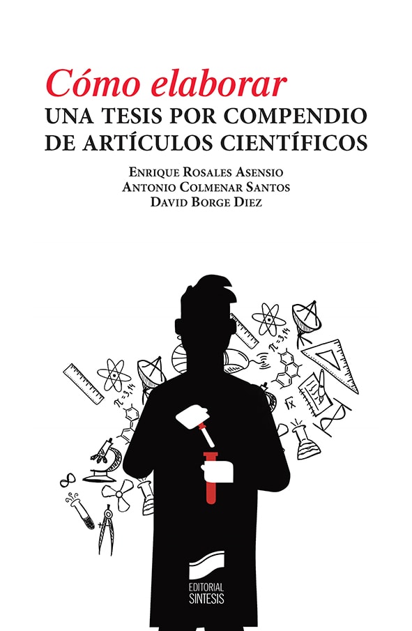 Portada del título cómo elaborar una tesis por compendio de artículos científicos