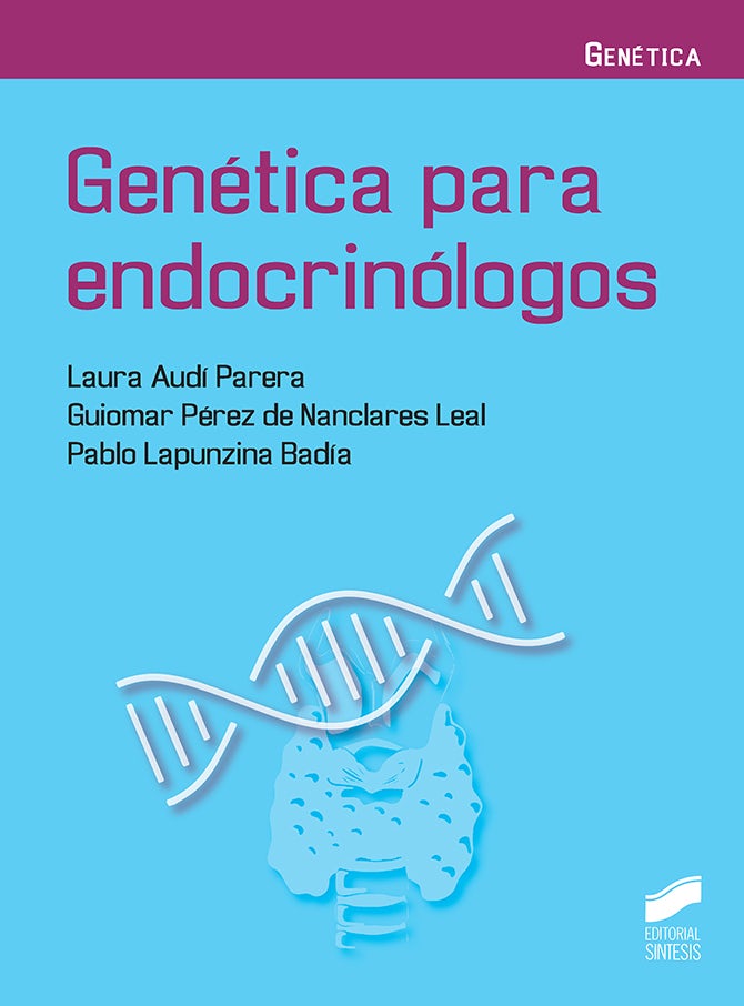 Portada del título genética para endocrinólogos