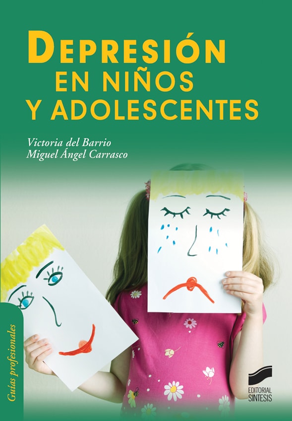 Portada del título depresión en niños y adolescentes