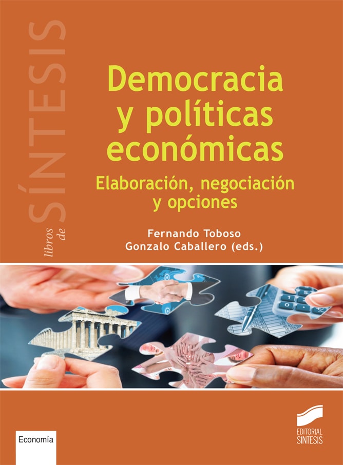 Portada del título democracia y políticas económicas