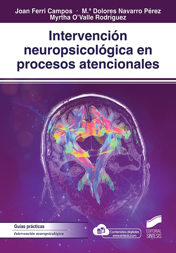 Portada del título intervención neuropsicológica en procesos atencionales